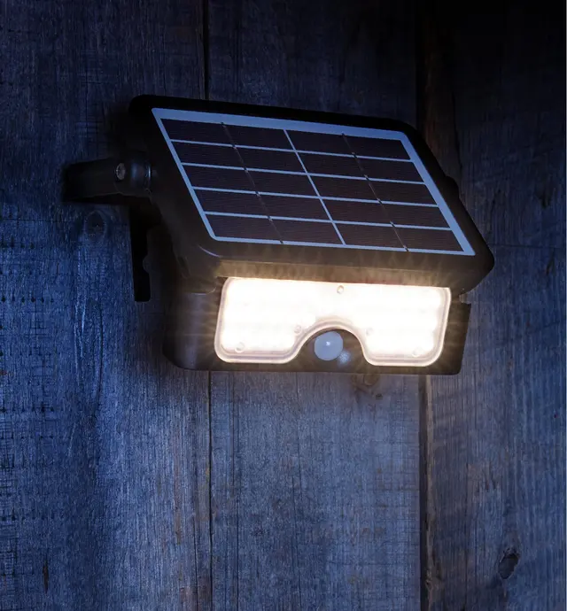 image of Lampe DEL solaire à détecteur de mouvement