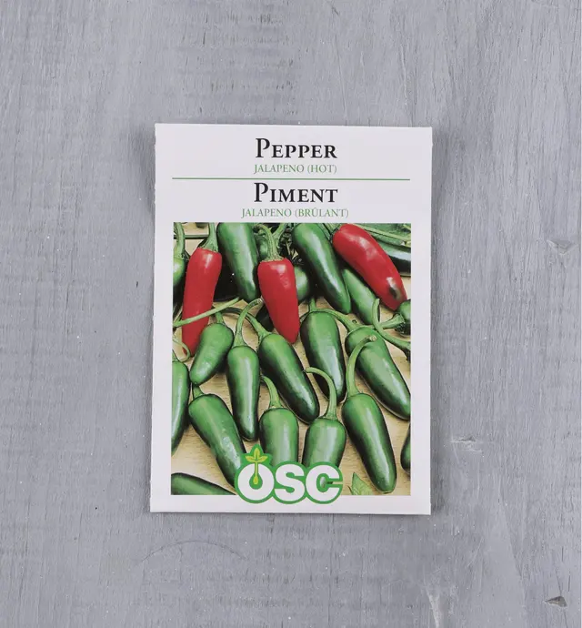 image of OSC Jalapeno Pepper Seed Packet