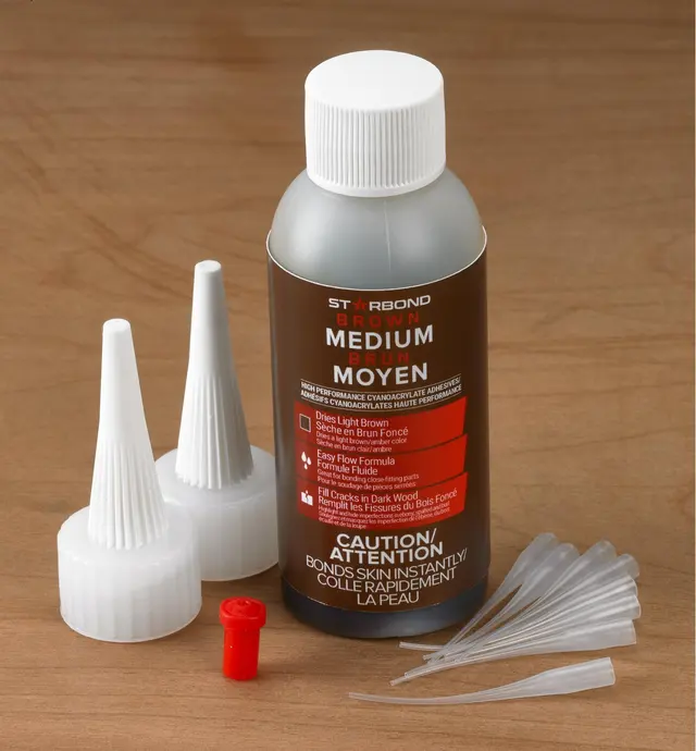 image of Colle cyanoacrylate brune Starbond