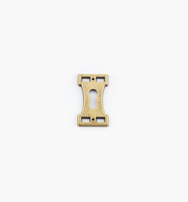 image of Arts and Crafts Keyhole Escutcheon