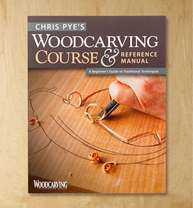 image of Chris Pyeâs Woodcarving Course & Reference Manual
