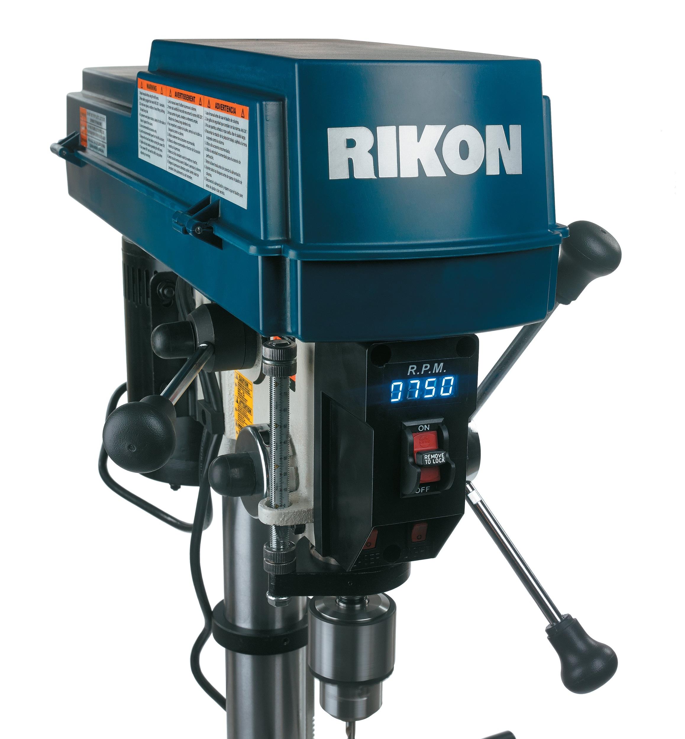Rikon 12" Variable-Speed Drill Press