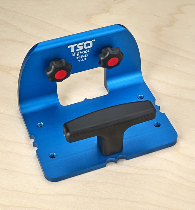 image of DBF-45 v2.0 BigFoot Base Support Bracket for Festool Domino