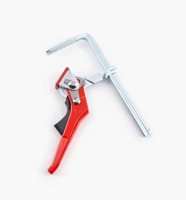 image of Serre de retenue rapide pour guide de coupe Bessey