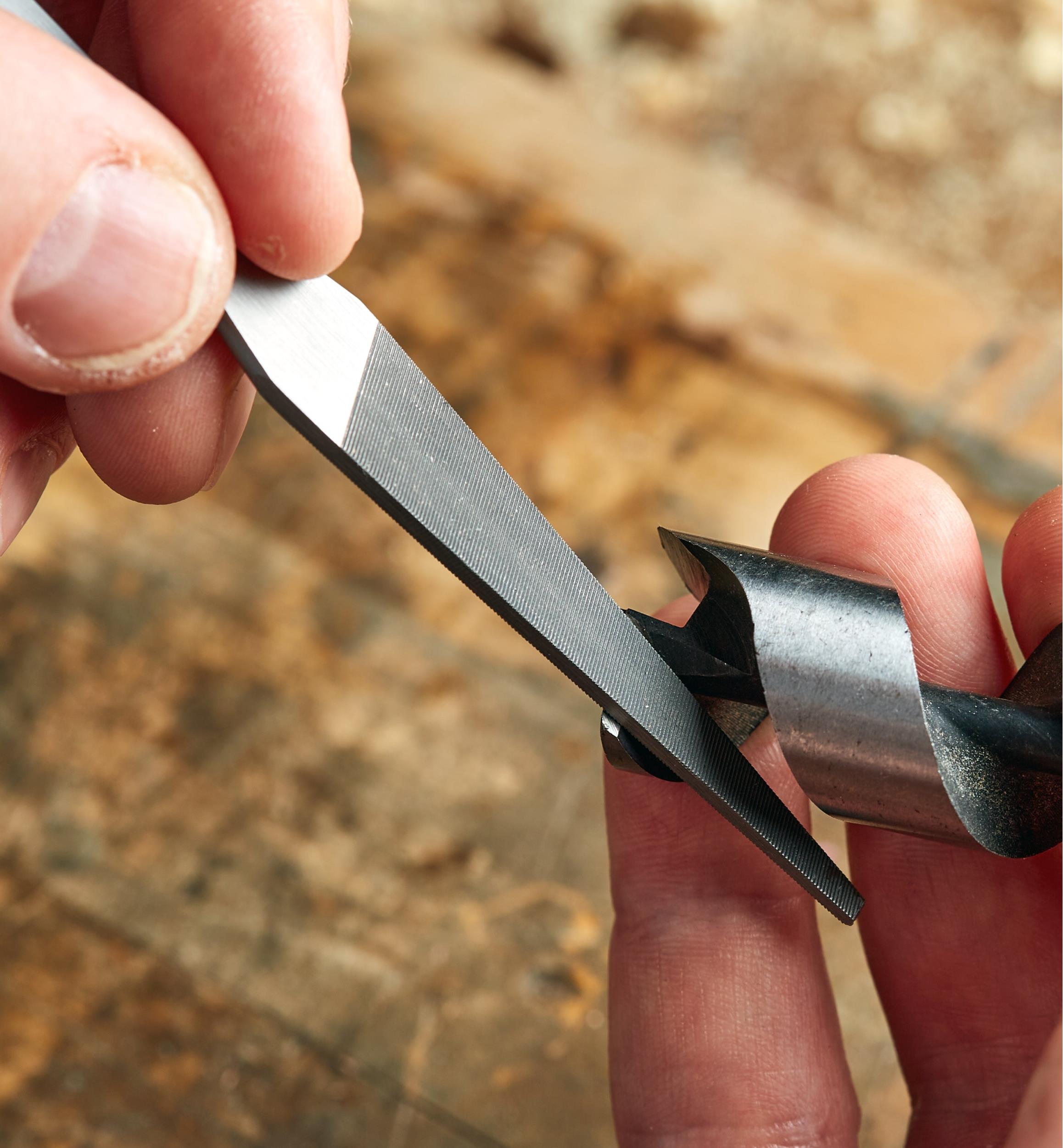 Lime pour mèche hélicoïdale