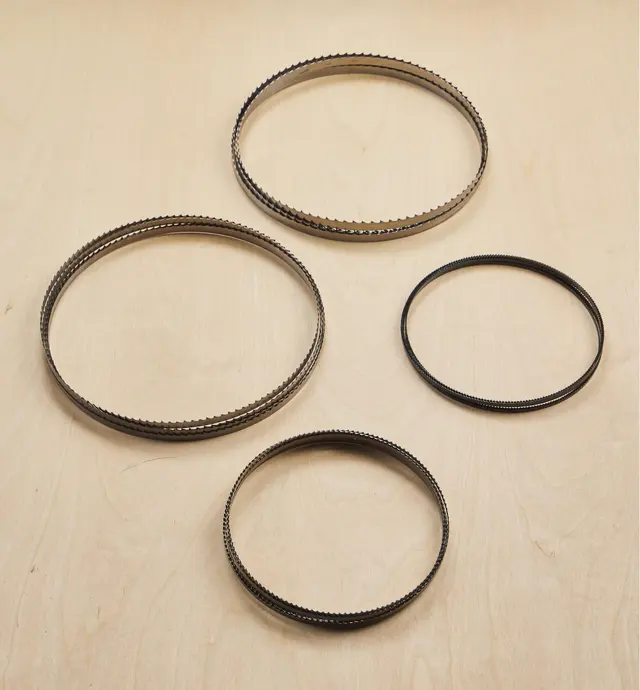 image of 4-Blade Set for Rikon 18" Bandsaw