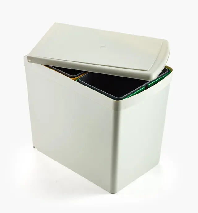image of 15 Litre Door-Mount Dual Waste Container