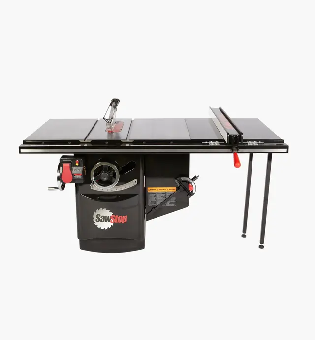 image of Banc de scie industriel SawStop à moteur triphasé