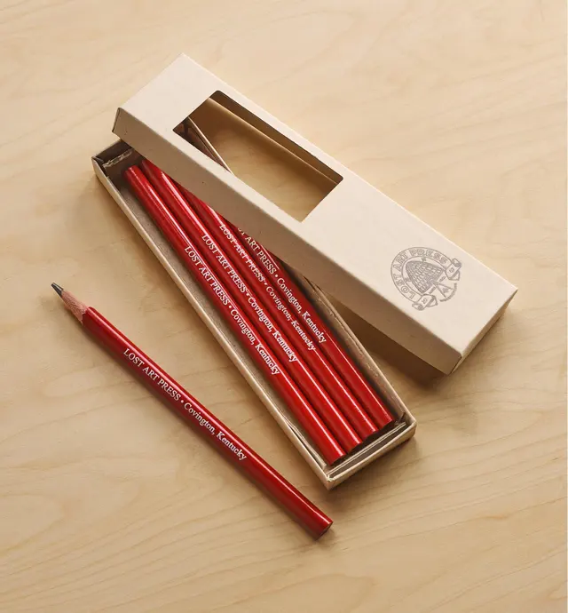 image of Lost Art Press Woodworking Pencils