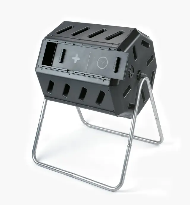 image of Composteur rotatif à compartiment double