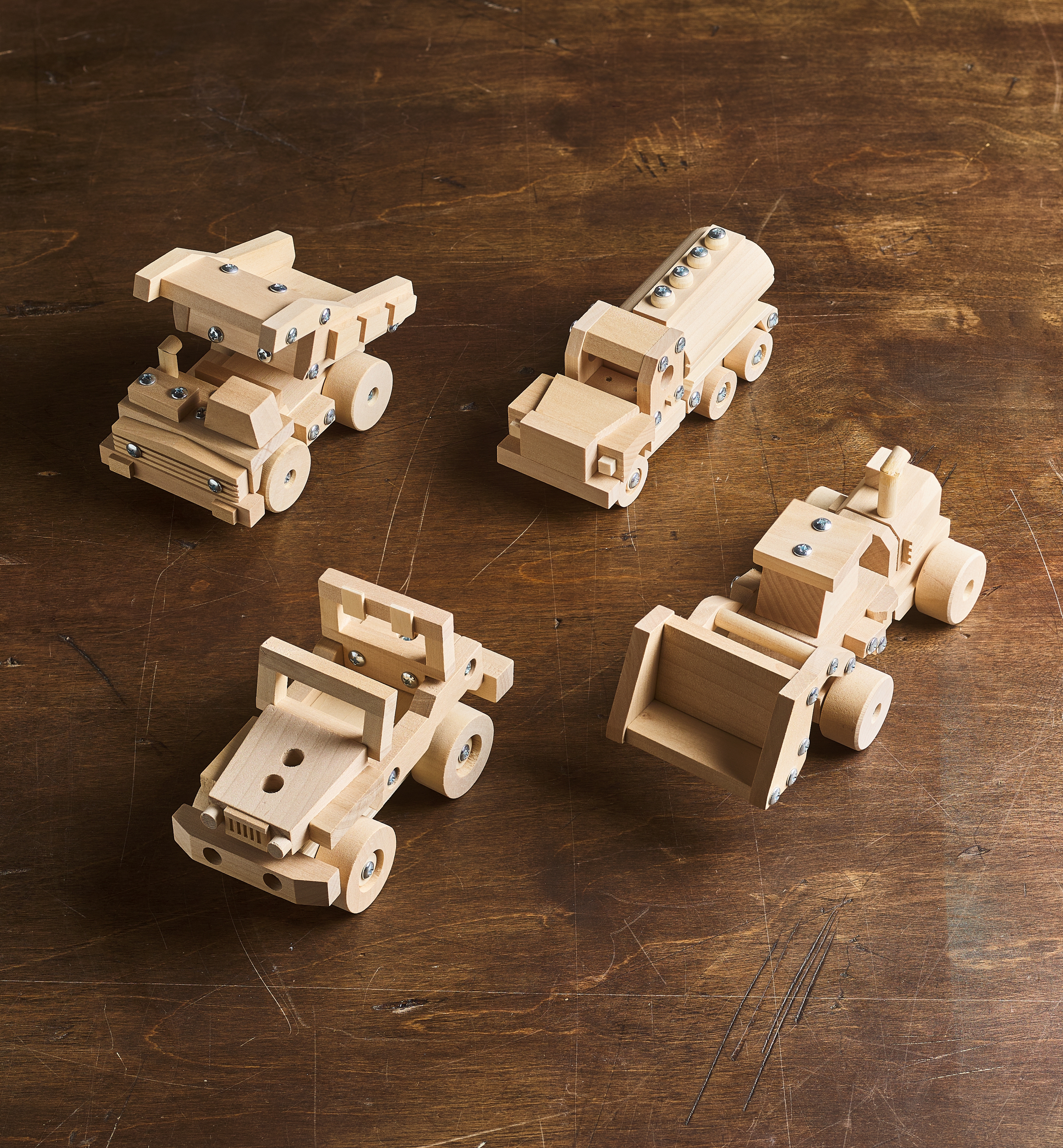 Easy-To-Build Wooden Toy Kits