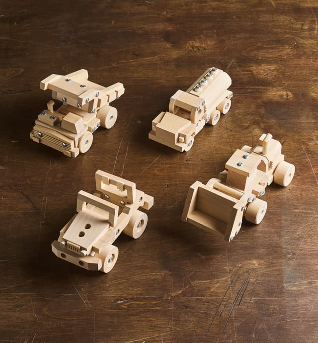image of Easy-To-Build Wooden Toy Kits