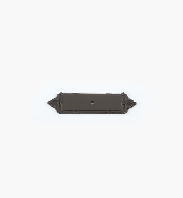 image of Platine géorgienne rectangulaire pour bouton