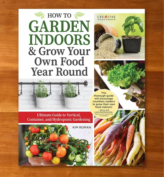image of How to Garden Indoors & Grow Your Own Food Year Round