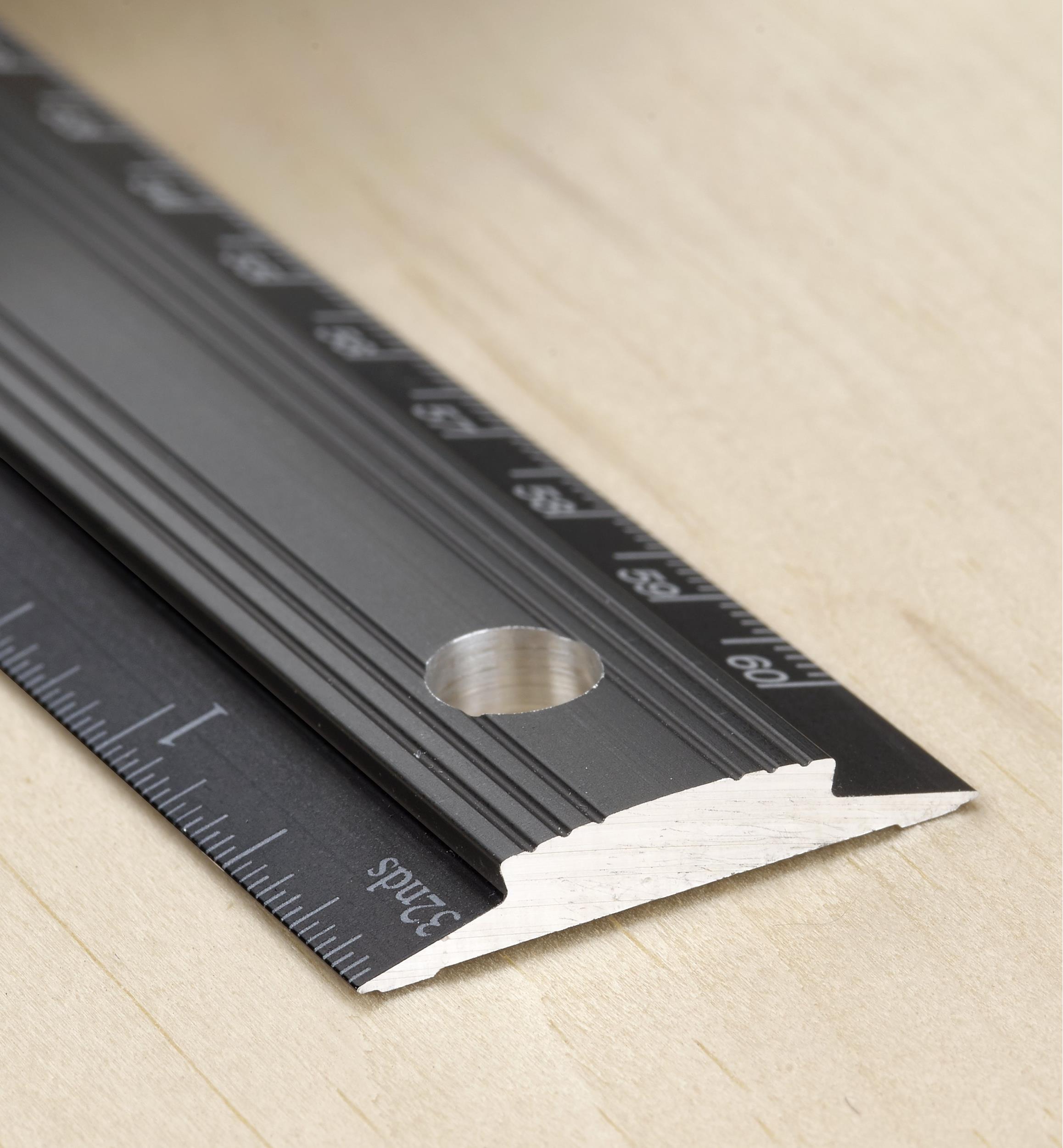 Jeu de 4 règles d'établi en aluminium Veritas