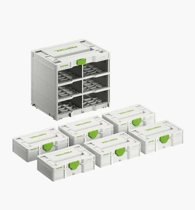 image of Ensemble de casier et coffrets Systainer³ SYS3-RK/6 M 337 Festool