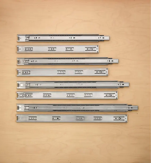 image of Stainless-Steel Full-Extension Slides