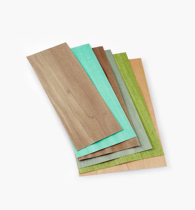 image of Green Dyed Veneer Assortment