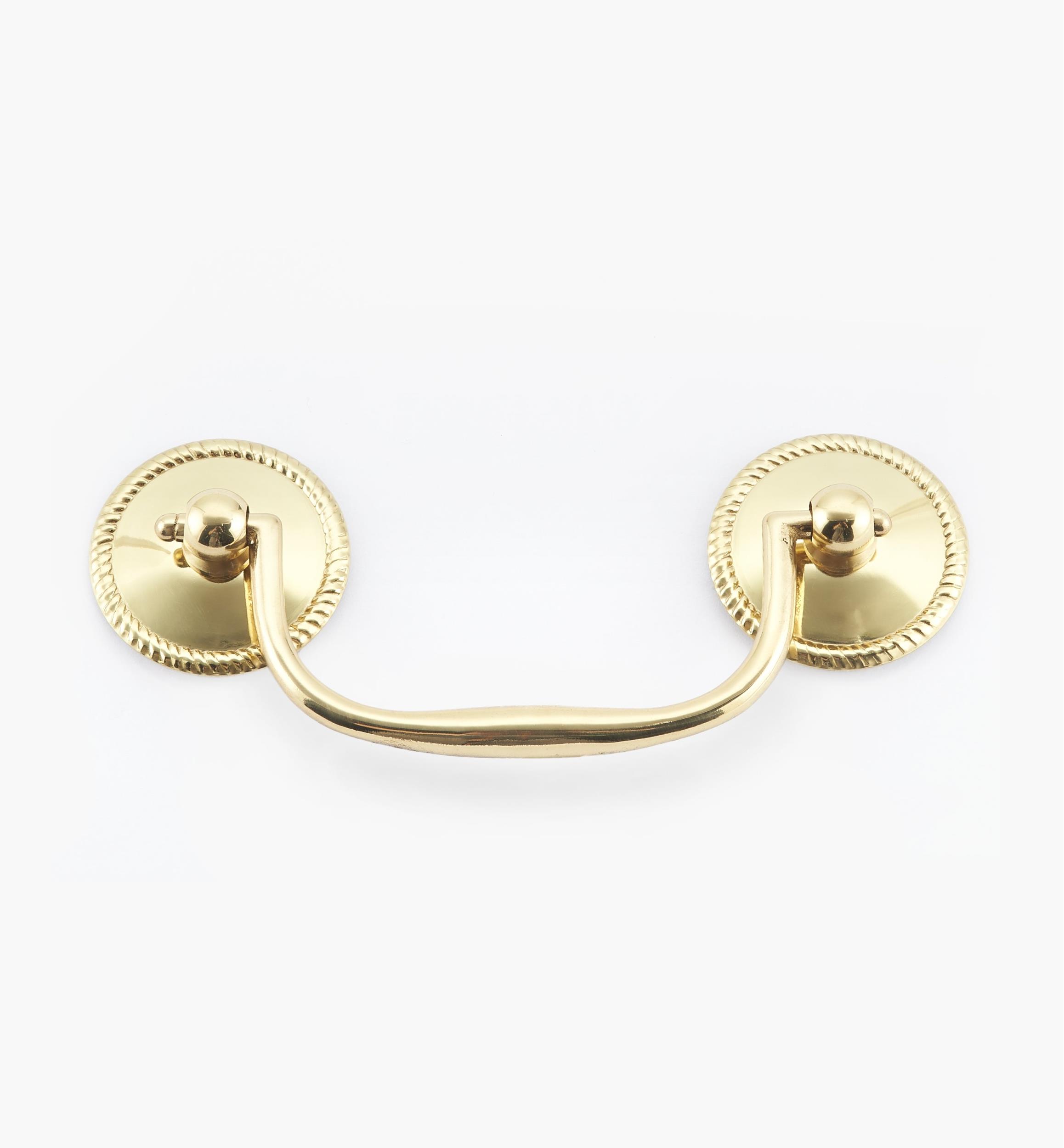 Stamped Rope Cabinet Handle
