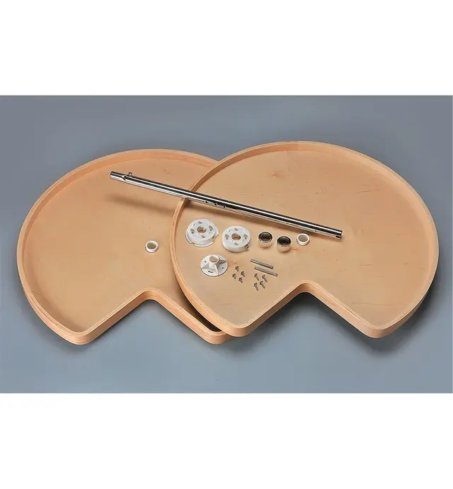 image of Wooden Kidney Shelf Set