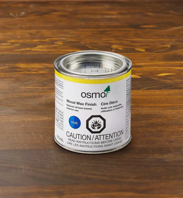 image of Osmo Blue Wood Wax Intensive Finish