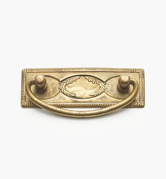 image of Rope-Edged Rectangular Horizontal Plate Handles