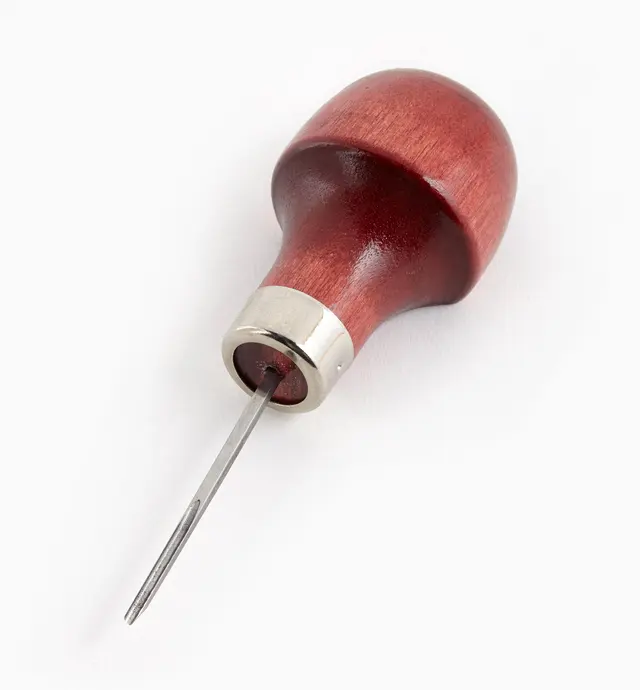 image of 1/16" #7 Palm-Handle Straight Gouge