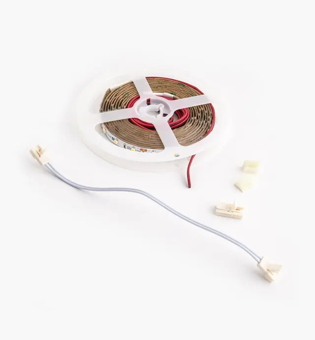 image of Warm or Natural White LED Tape Lighting Kits (12V)