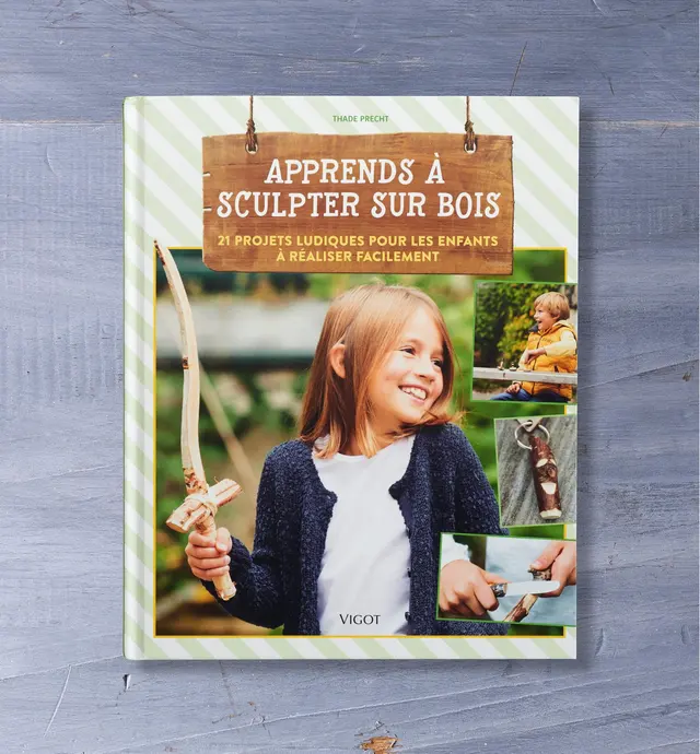 image of Apprends à sculpter sur bois