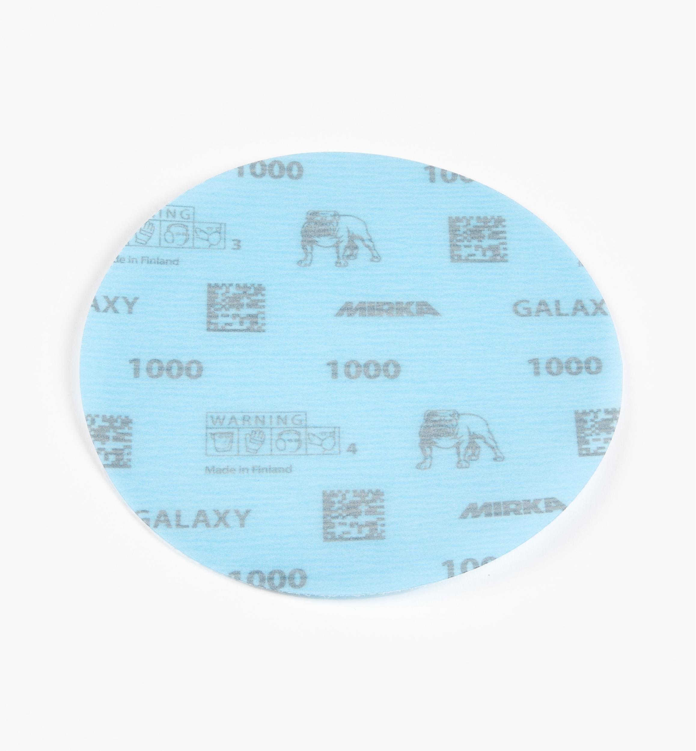 Disques abrasifs fins autoagrippants Mirka Galaxy