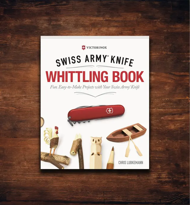image of Victorinox Swiss Army Knife Whittling Book, Gift Edition