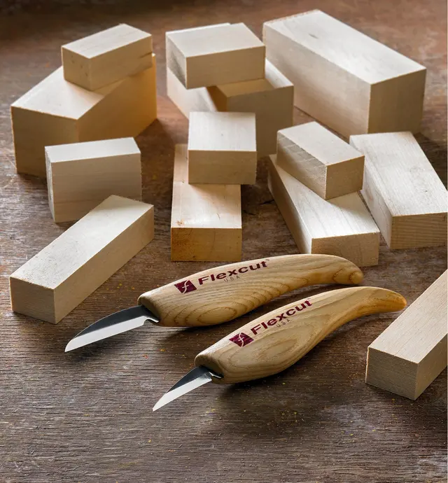image of Ensemble d'initiation à la sculpture au couteau