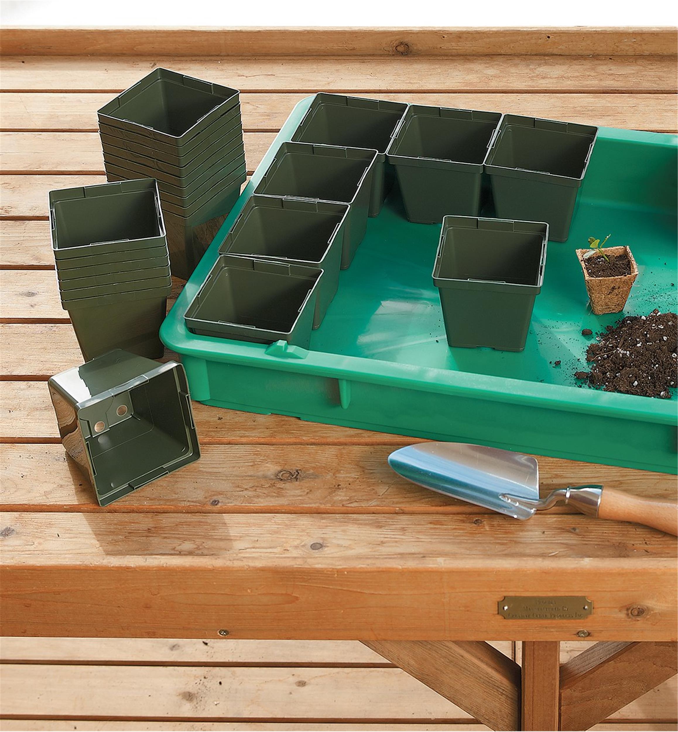 Plateau grand format pour plantes