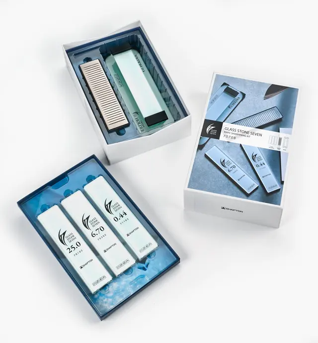 image of Shapton GlassStone Seven (GS7) Knife Sharpening Kit