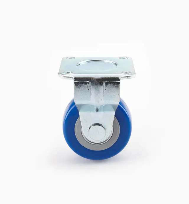 image of Heavy-Duty Polyurethane Fixed Casters