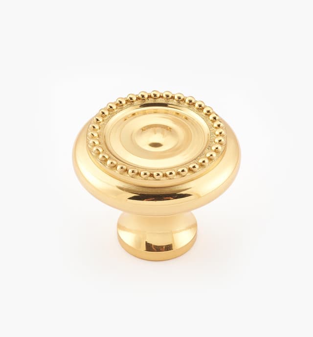 image of Cast Beaded Knob