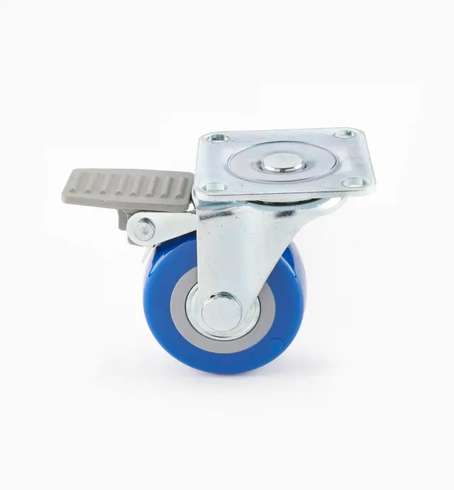 image of Heavy-Duty Polyurethane Swivel Locking Casters