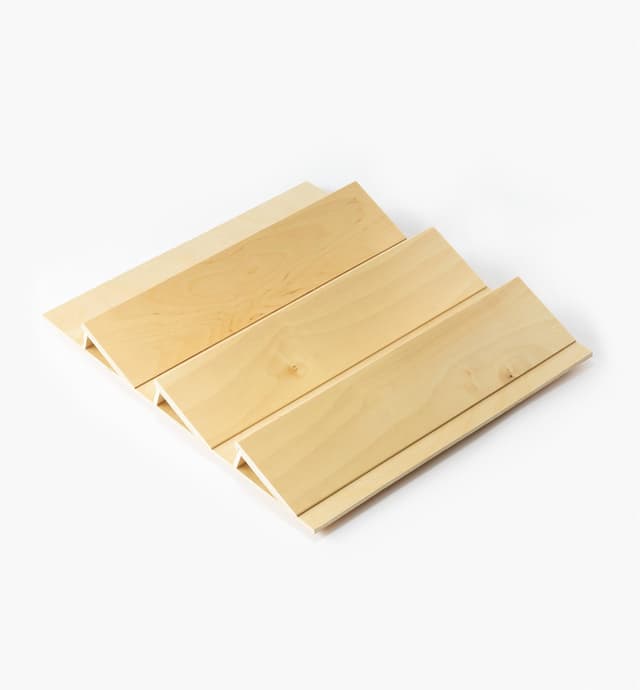 image of Support à épices en bois pour tiroir
