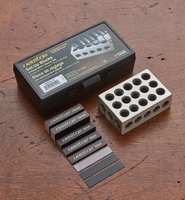 image of Veritas Metric Set-Up Blocks, 9-Pc. Primary Set