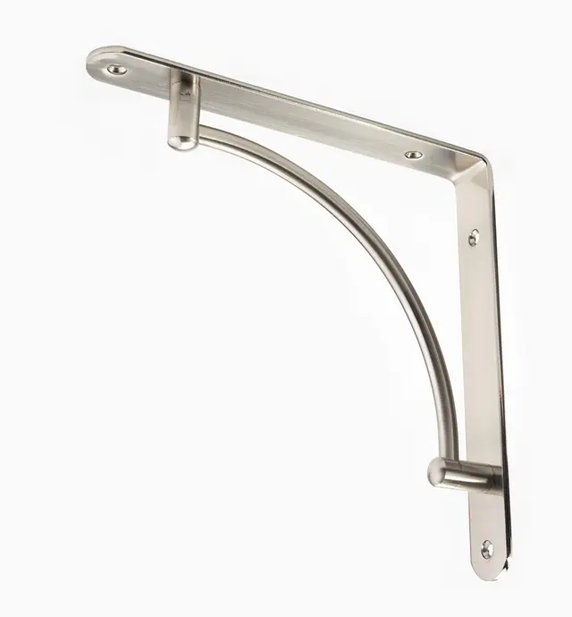 image of Concave Steel Shelf Bracket