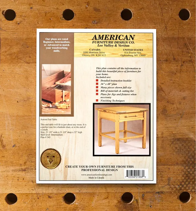 image of Aurora End Table Plan