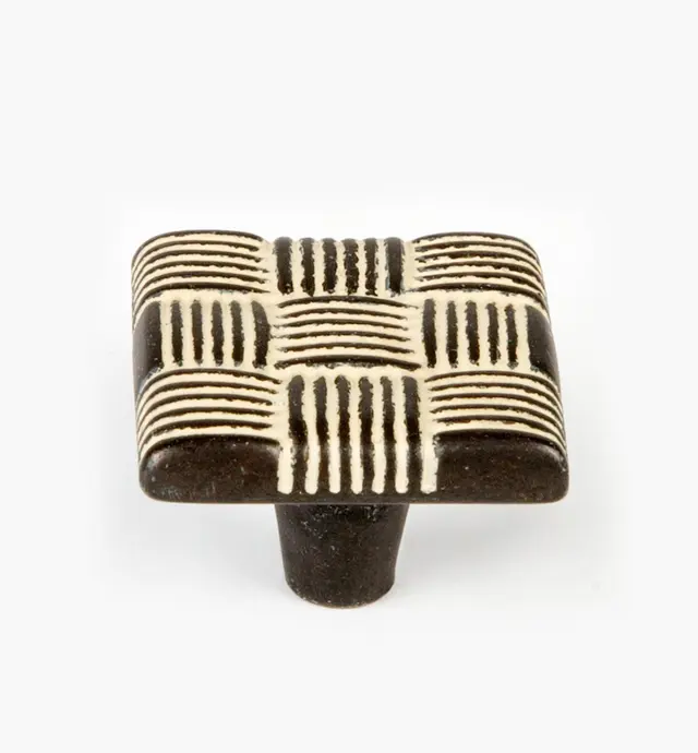 image of Belwith Tapestry Square Knob
