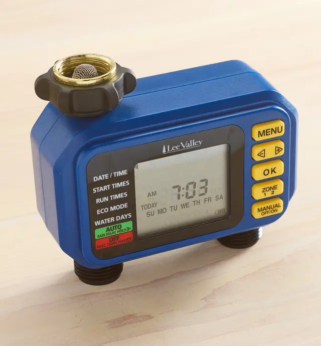 image of Lee Valley Two-Zone Digital Water Timer