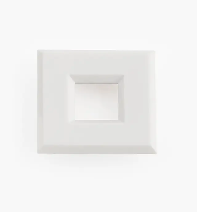 image of Garniture carrée en polycarbonate – Miniluminaires encastrés à DEL pour l'intérieur et l'extérieur