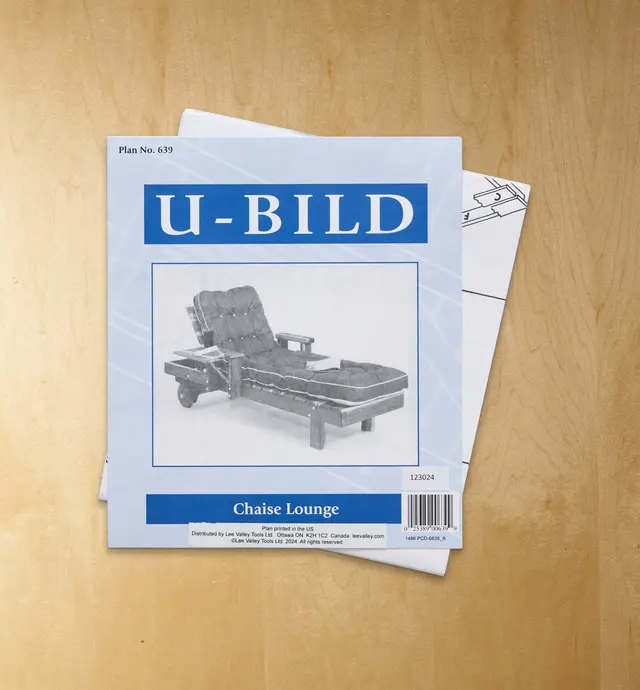 image of Chaise Lounge U-Bild Plan