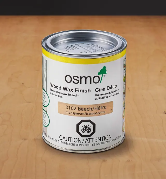 image of Osmo Lightly Steamed Beech Wood Wax Finish