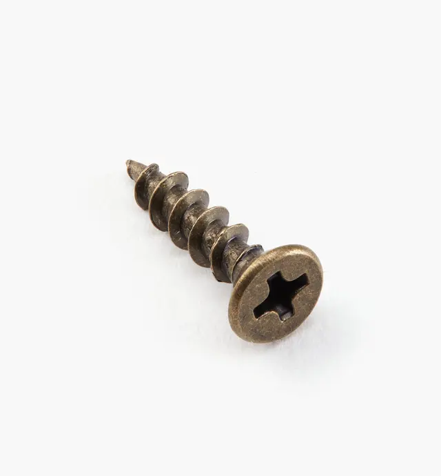image of Antique Brass Hinge Screws
