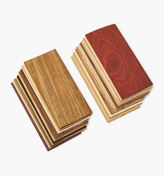 image of 25-Pc. Wood Identification Veneer Assortment
