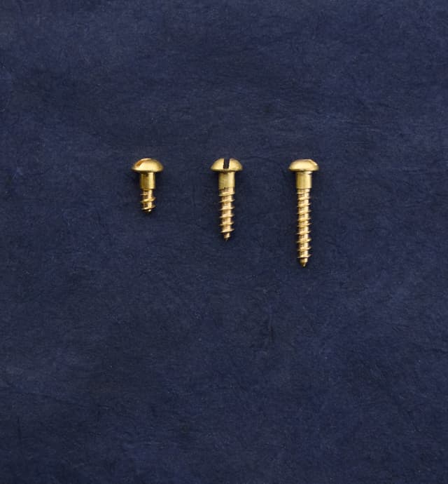 image of #2 Round-Head Brass Screws