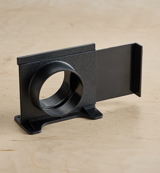 image of 4" ABS Wall-Mount Blast Gate